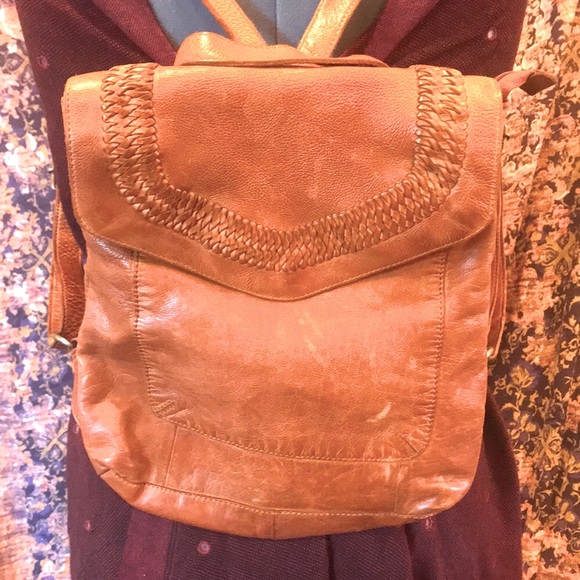 Vilenca Holland Handbags - Vilencia Holland Leather Backpack